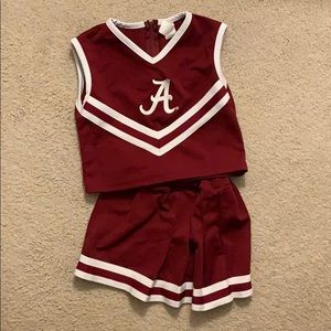 University of Alabama Girls Cheer Uniform